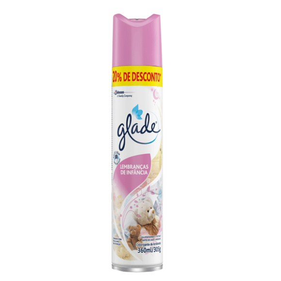 Glade aero lembrança de infancia 360ml